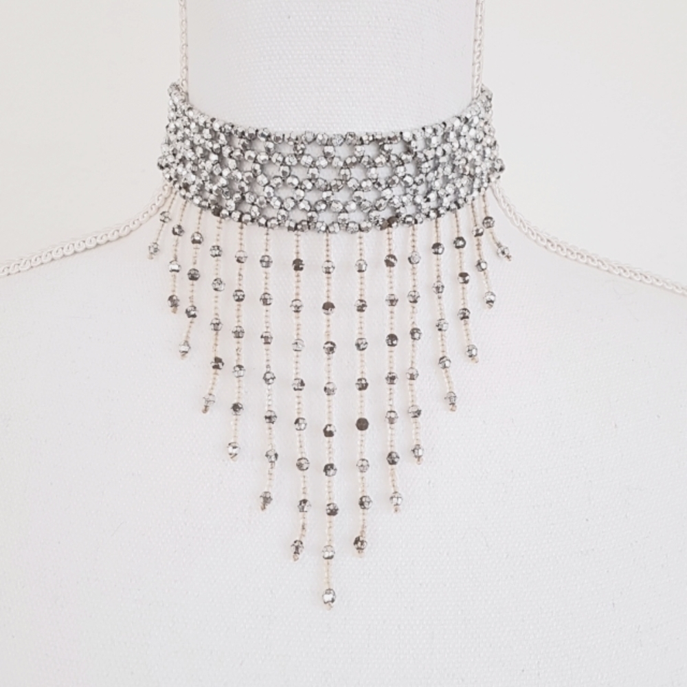 Roaring 20s Cascade Choker Necklace
